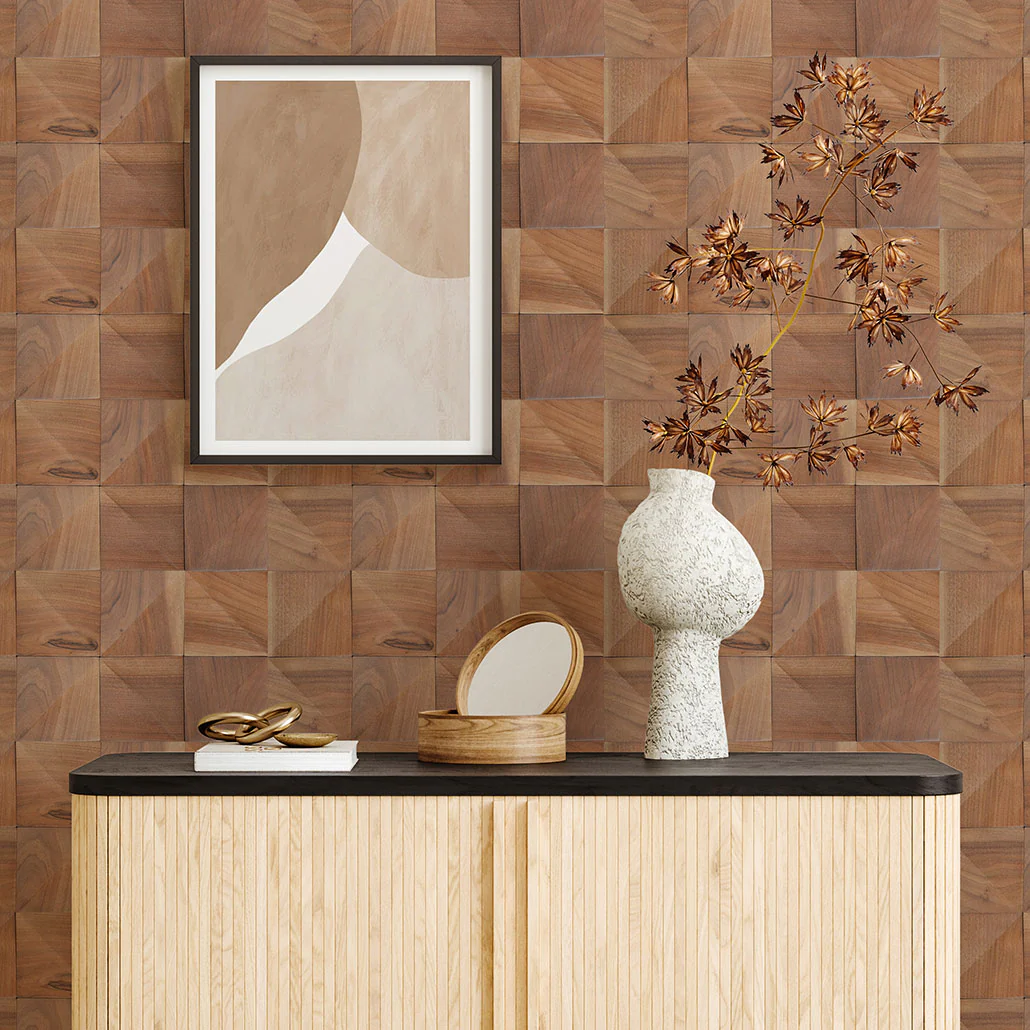 Wood Mosaic Panels